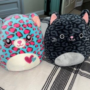 bundle of two Cheetah squishmallows